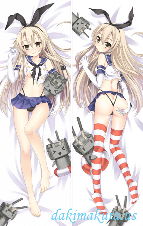 Kantai Collection - Destroyer Shimakaze Full body waifu anime pillowcases